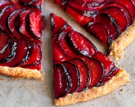 Kırmızı Erikli Tart