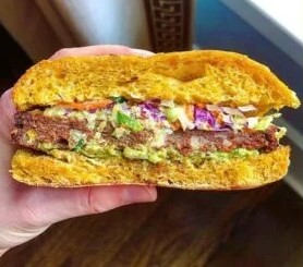 vejeteryan hamburger